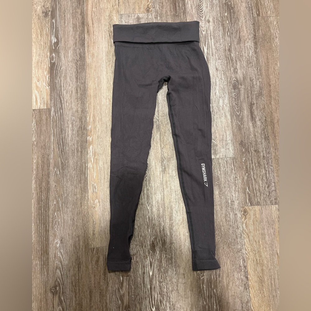 Gymshark Grey Foldover Leggings